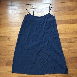 EUC Ports 1961 Split Back Silk Slip Tunic